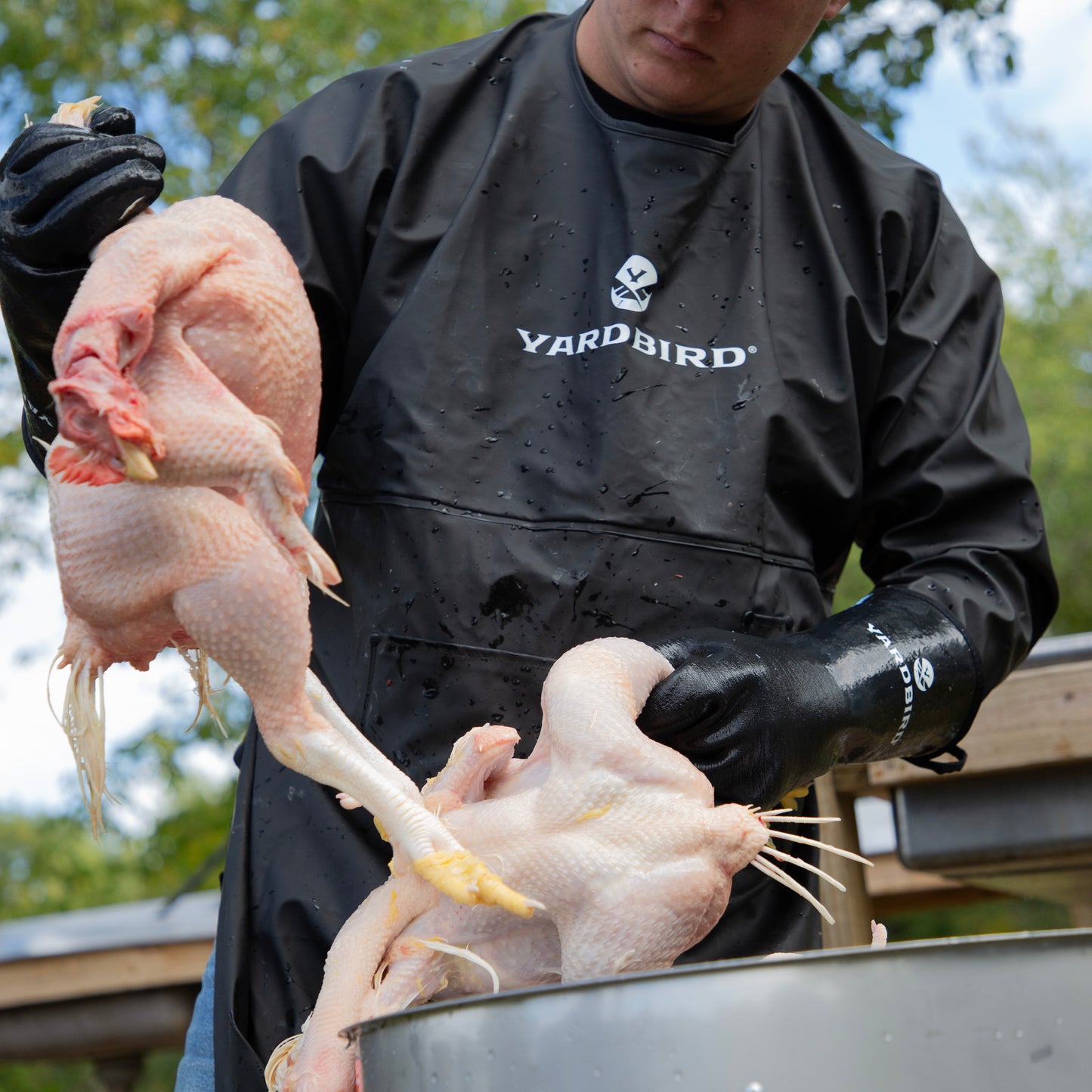 Yardbird Long Sleeve Apron