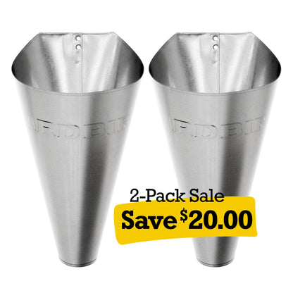Yardbird Galvanized Steel Restraining Cone 2-Pack