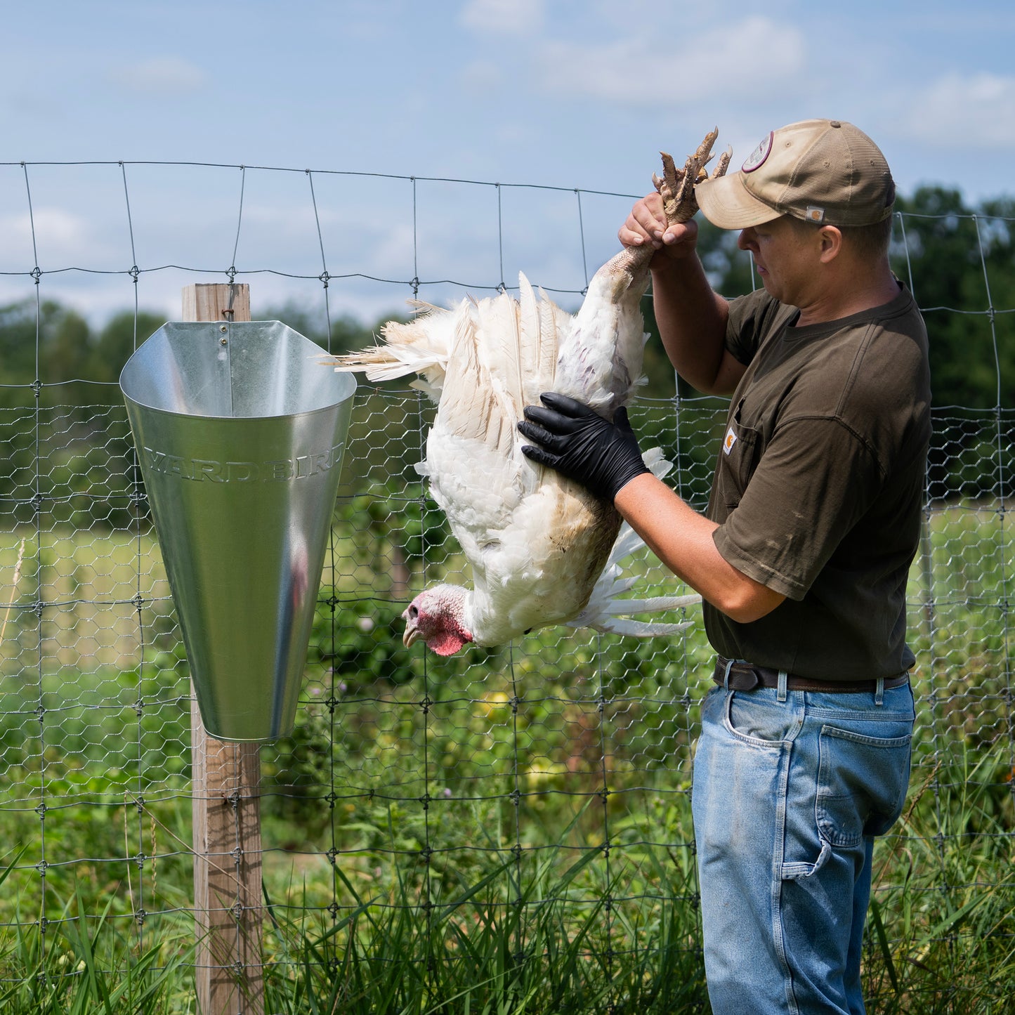 Heavy-Duty Galvanized Steel Restraining Cone