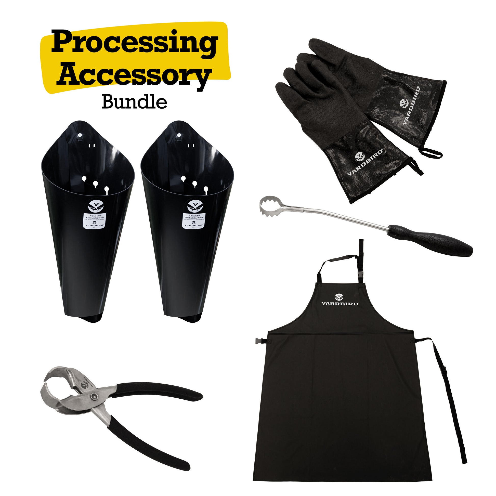 Yardbird Processing Accessory Bundle